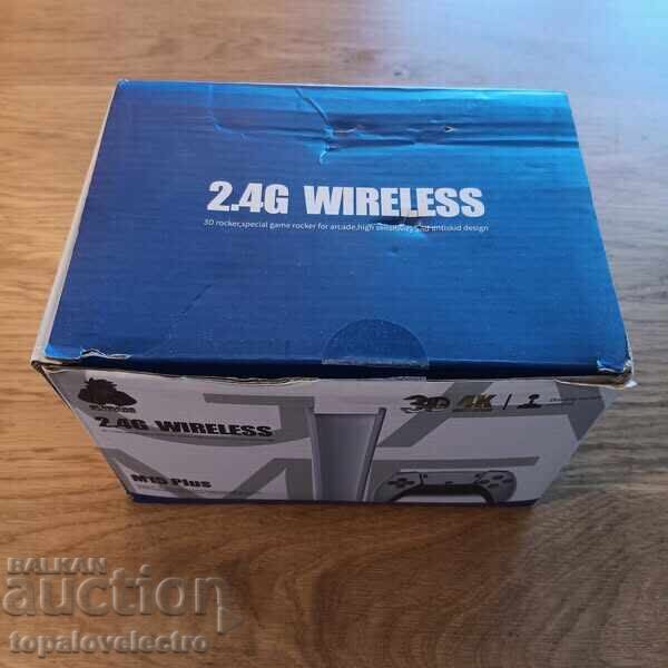 NEW! Retro console with 21700+ games + 2 wireless joysticks - 7