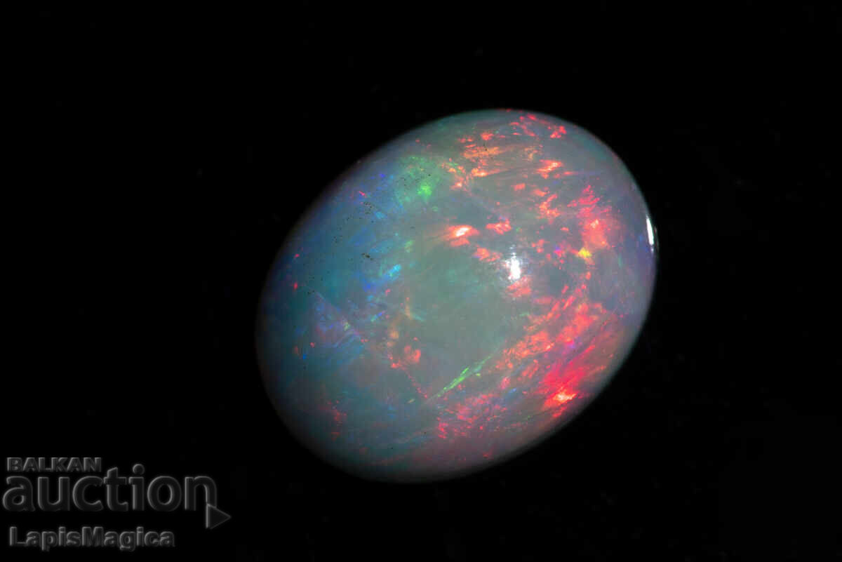 Ethiopian Opal 1.49ct 9x7mm Oval Cabochon