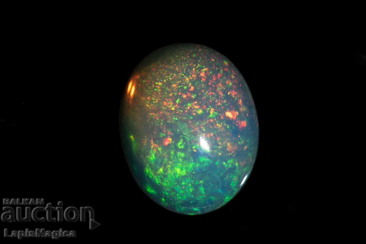 Auction  Ethiopian Opal 1.05ct 9x7mm Oval Cabochon