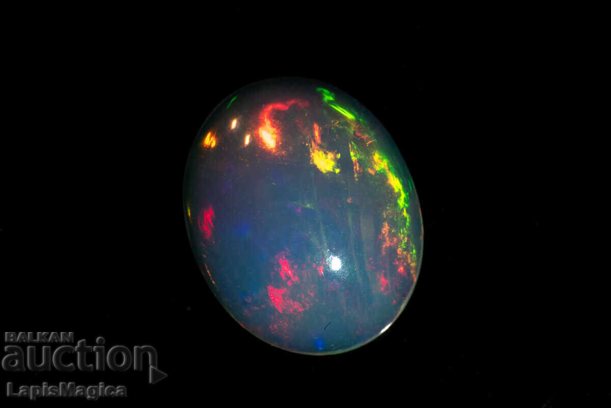 Delivery of Ethiopian Opal 0.82ct 9x7mm Oval Cabochon