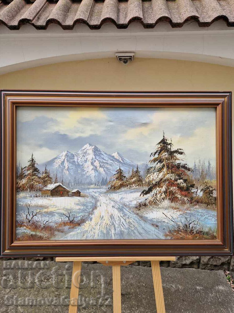 Licitație Pictură unică de maestru antic în ulei pe pânză Licitație Pictură unică de maestru antic în ulei pe pânză