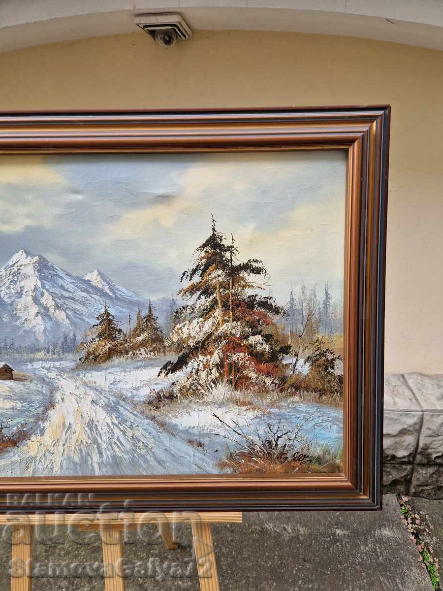 Livrarea Pictură unică de maestru antic în ulei pe pânză Livrarea Pictură unică de maestru antic în ulei pe pânză