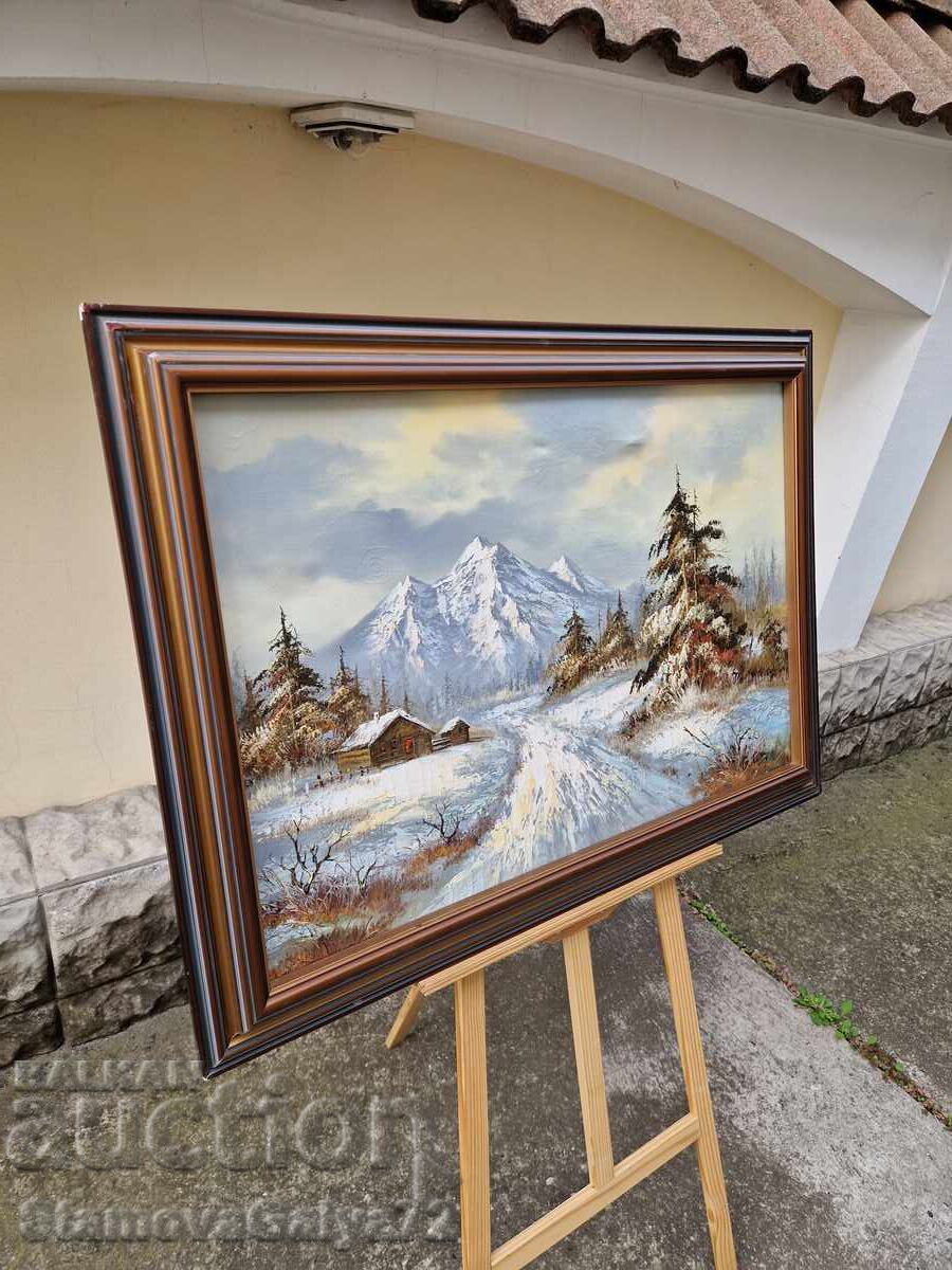 Pictură unică de maestru antic în ulei pe pânză - 6 Pictură unică de maestru antic în ulei pe pânză - 6