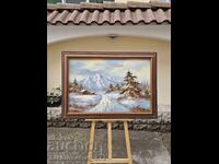 Unique antique master painting oil on canvas