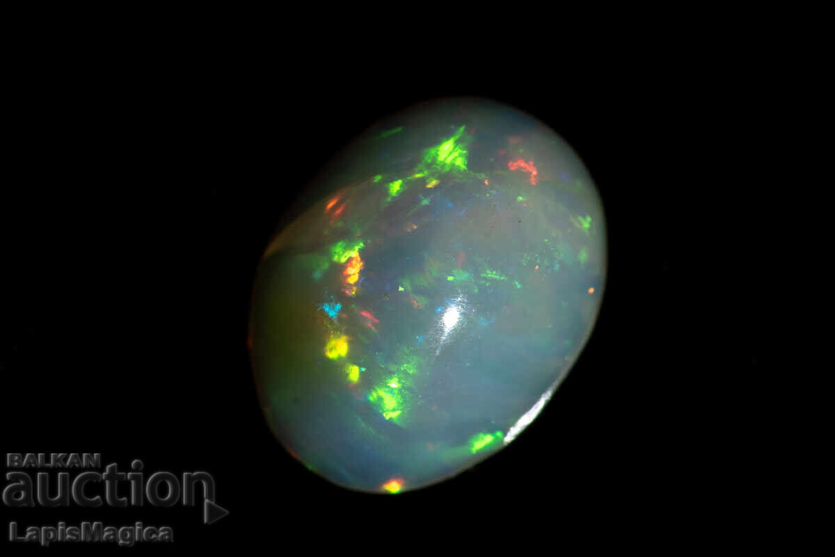 Auction  Ethiopian Opal 1.11ct 9x7mm Oval Cabochon