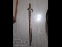 Chic Chassepot France 1872, blade saber, scabbard, excellent condition