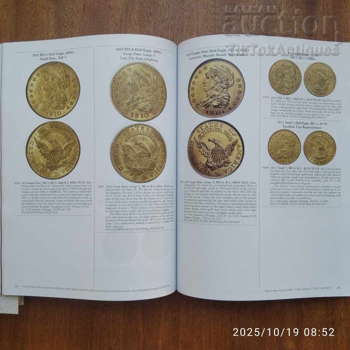 Heritage Auction of US Coins with price 150.00 BGN | € 76.69 Heritage Auction of US Coins with price 150.00 BGN | € 76.69