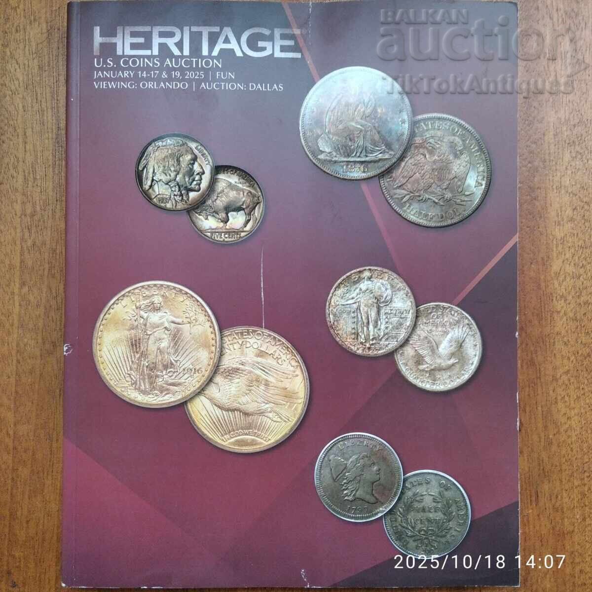Heritage Auction of US Coins Heritage Auction of US Coins