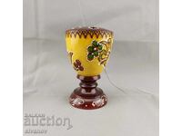 Παλιά χειροποίητη ξύλινη θήκη μολυβιών #2857