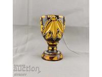 Παλιά χειροποίητη ξύλινη θήκη μολυβιών #2858