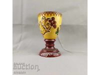 Παλιά χειροποίητη ξύλινη θήκη για μολύβια #2859