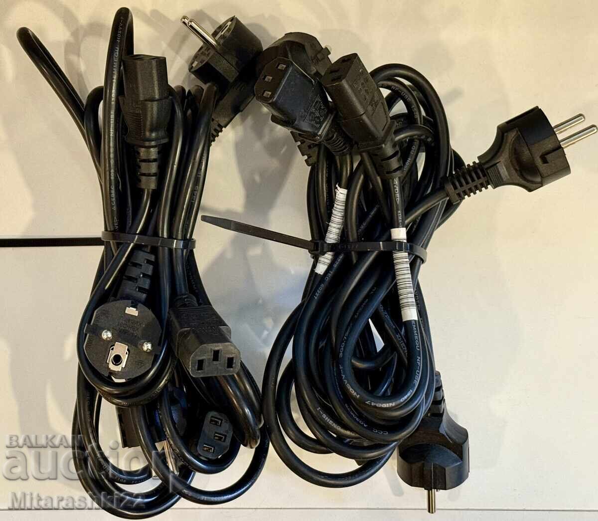 POWER CABLES C13, 6 PIECES POWER CABLES C13, 6 PIECES