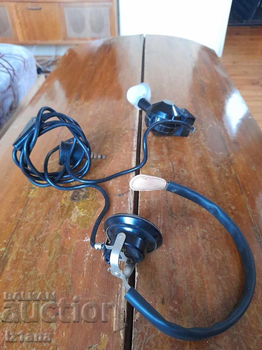 Old headphones with microphone Resprom Old headphones with microphone Resprom