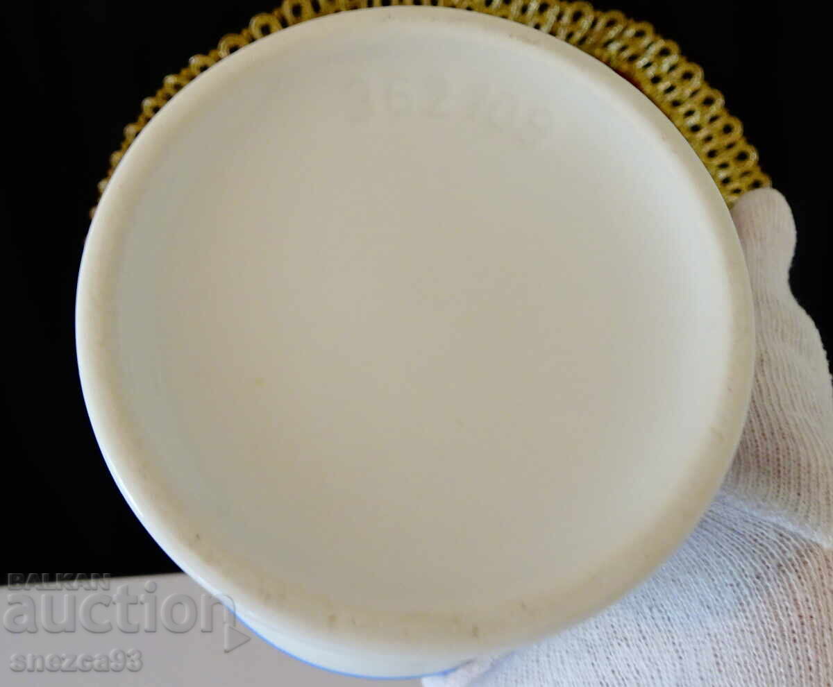 Немска порцеланова чаша с незабравки от планината Harz. - 5 Немска порцеланова чаша с незабравки от планината Harz. - 5