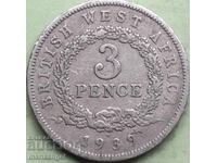 3 πένες 1939 Ηνωμένο Βασίλειο Γεώργιος V - σπάνιο