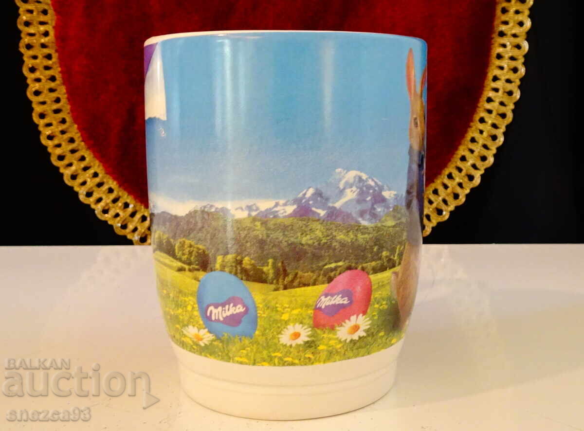 Milka Porcelain Mug with Peter the Rabbit with price 9.00 BGN | € 4.60 Milka Porcelain Mug with Peter the Rabbit with price 9.00 BGN | € 4.60