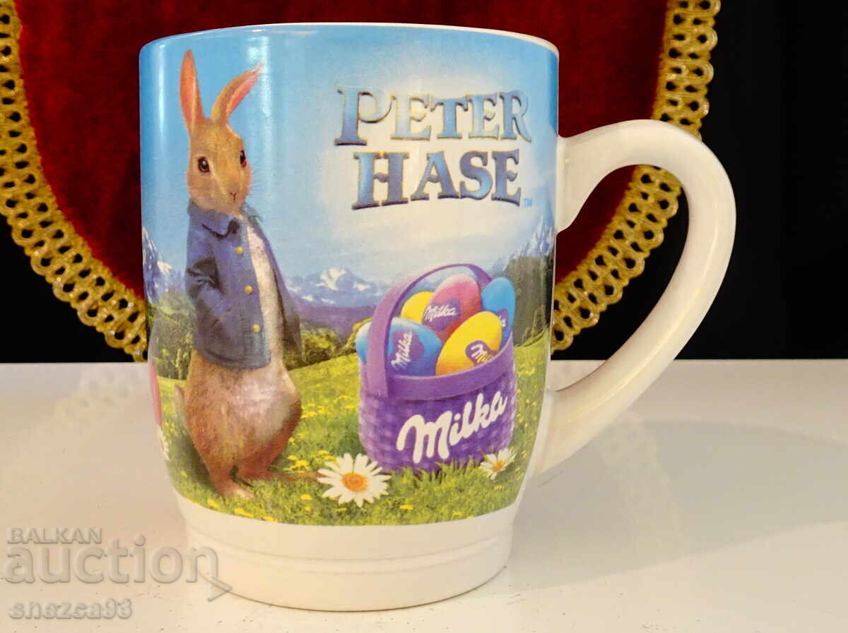 Milka Porcelain Mug with Peter the Rabbit Milka Porcelain Mug with Peter the Rabbit