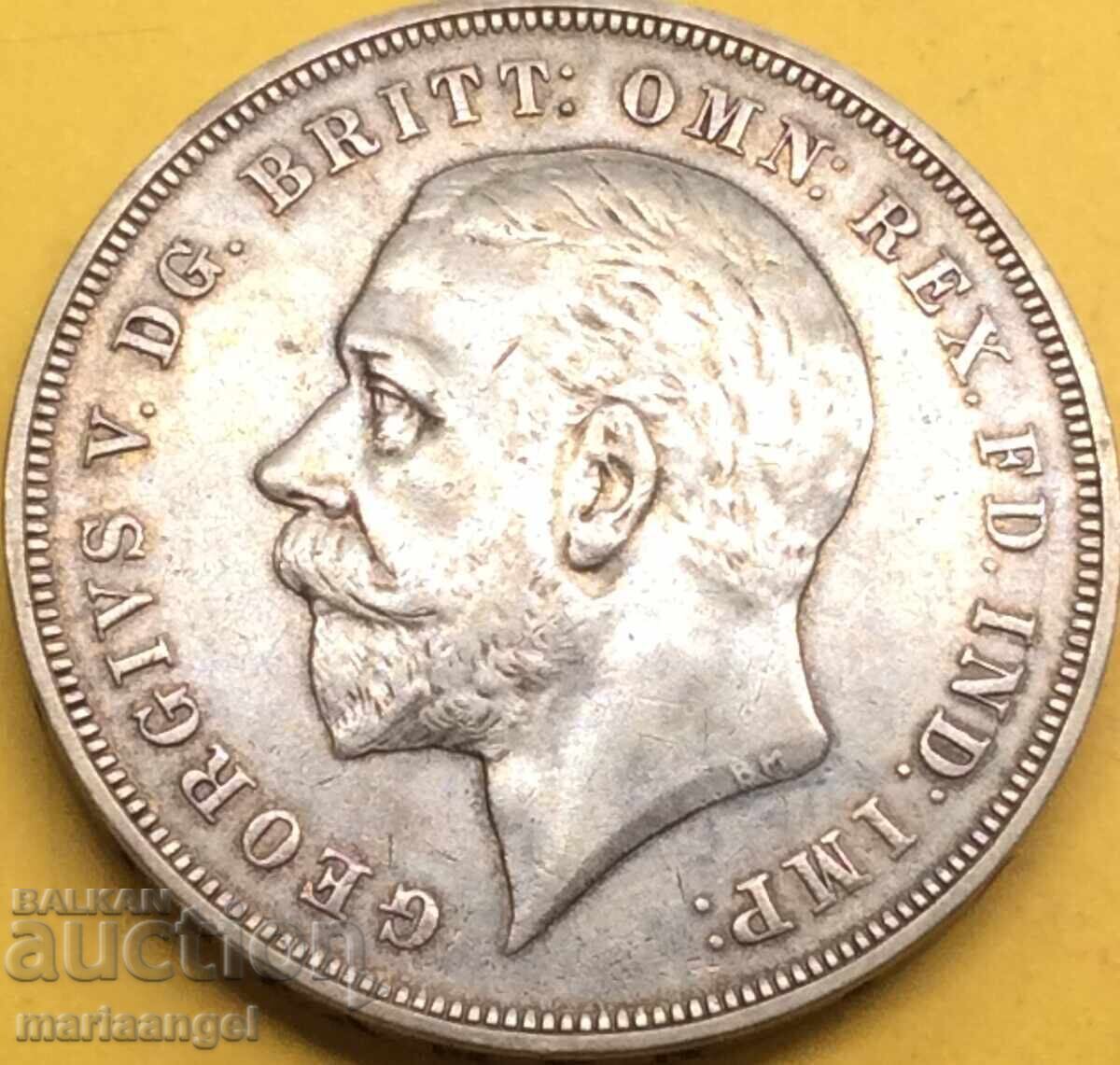 United Kingdom 1 Crown 1935 George V 28.23g Silver with price 128.00 BGN | € 65.45