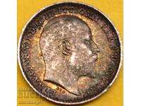 1 Penny 1902 Great Britain Maundy London Edward VII Silver