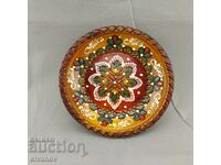 Стара дървена купа, ръчно изработена #2867