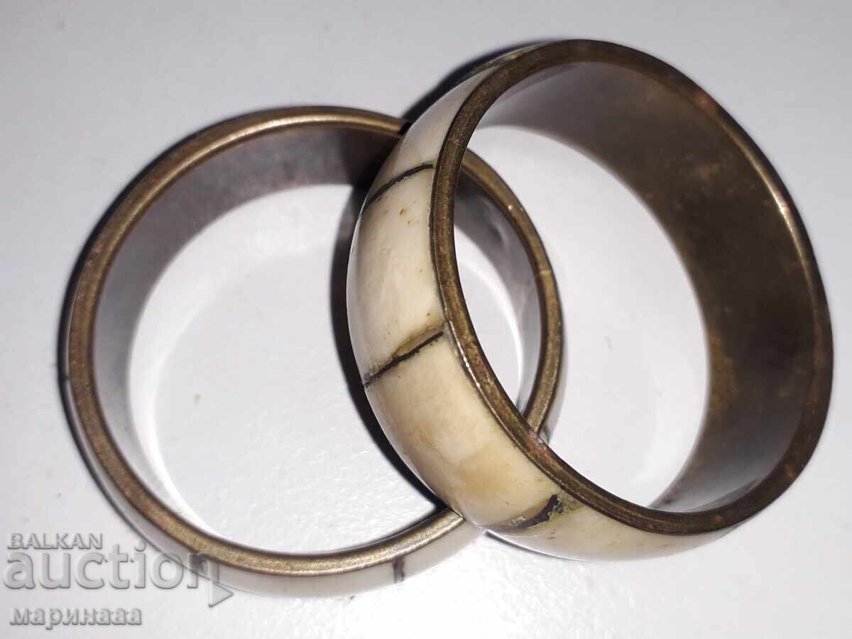 NAPKIN HOLDERS. BONE, BRASS with price 3.00 BGN | € 1.53 NAPKIN HOLDERS. BONE, BRASS with price 3.00 BGN | € 1.53