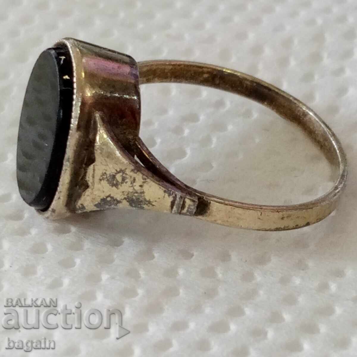 Δημοπρασία Ασημένιο ρωσικό δαχτυλίδι