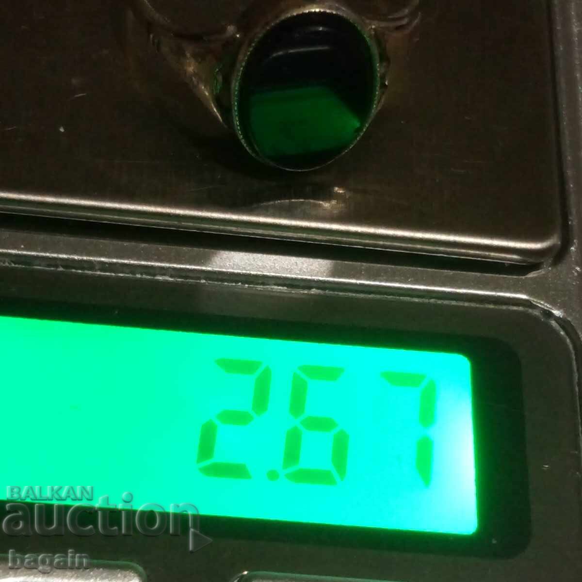 Ασημένιο ρωσικό δαχτυλίδι - 6