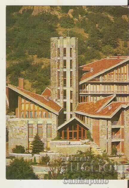 Carte poștală Bulgaria Sliven Stâncile Albastre Casa Alpină*