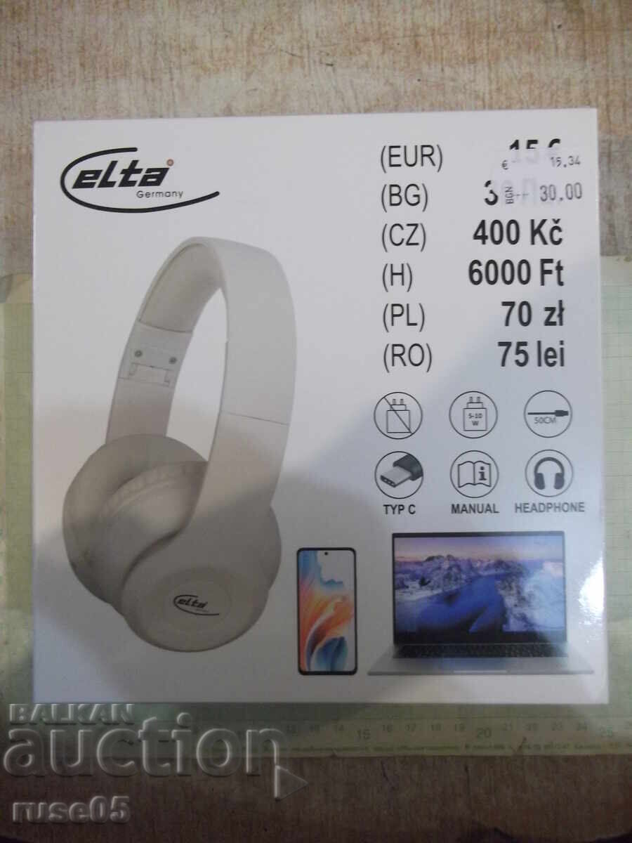 Bluetooth headphones "elta - TD-01023" new Bluetooth headphones "elta - TD-01023" new