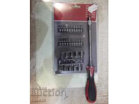 Șurubelniță flexibilă și set biți 31 piese noi