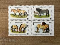 Монголия - Кон на Пржевалски (2000) MNH