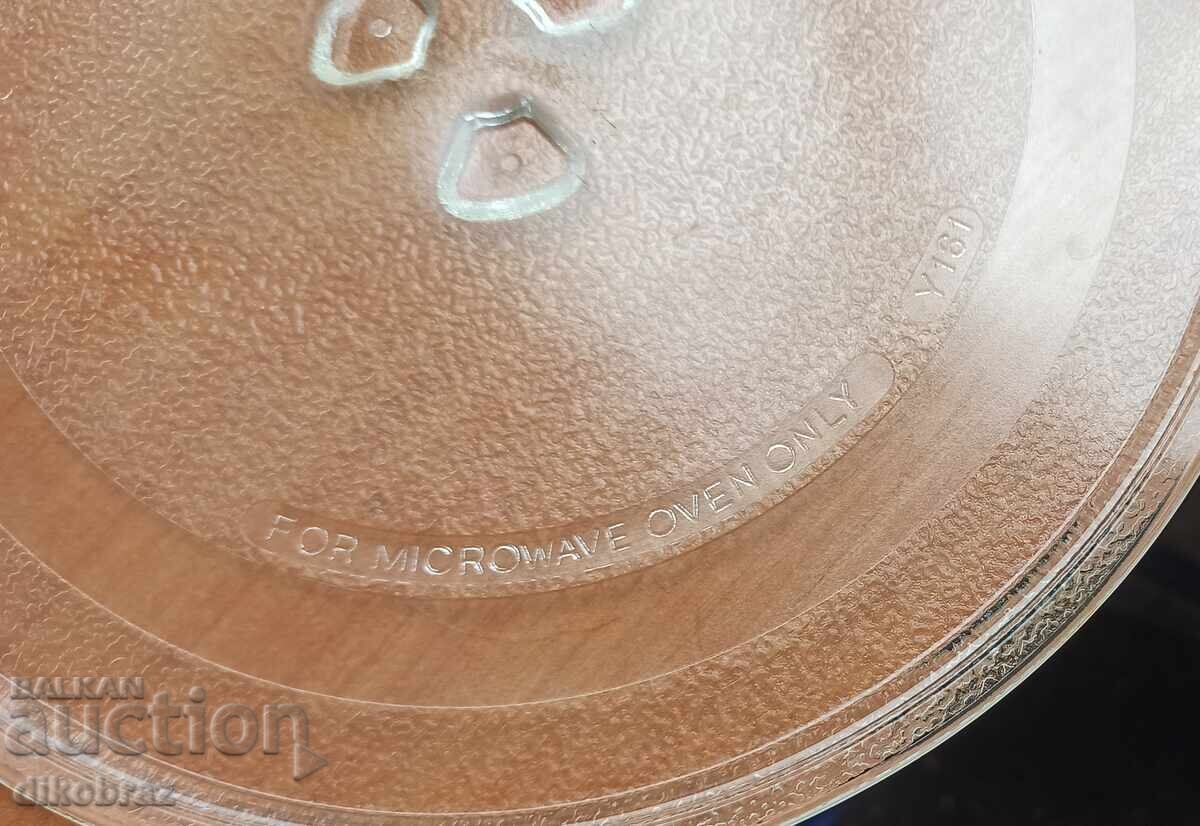 Πιάτο για φούρνο μικροκυμάτων MIDEA - διάμετρος - 24.5 εκ με τιμή 10.00 BGN | € 5.11