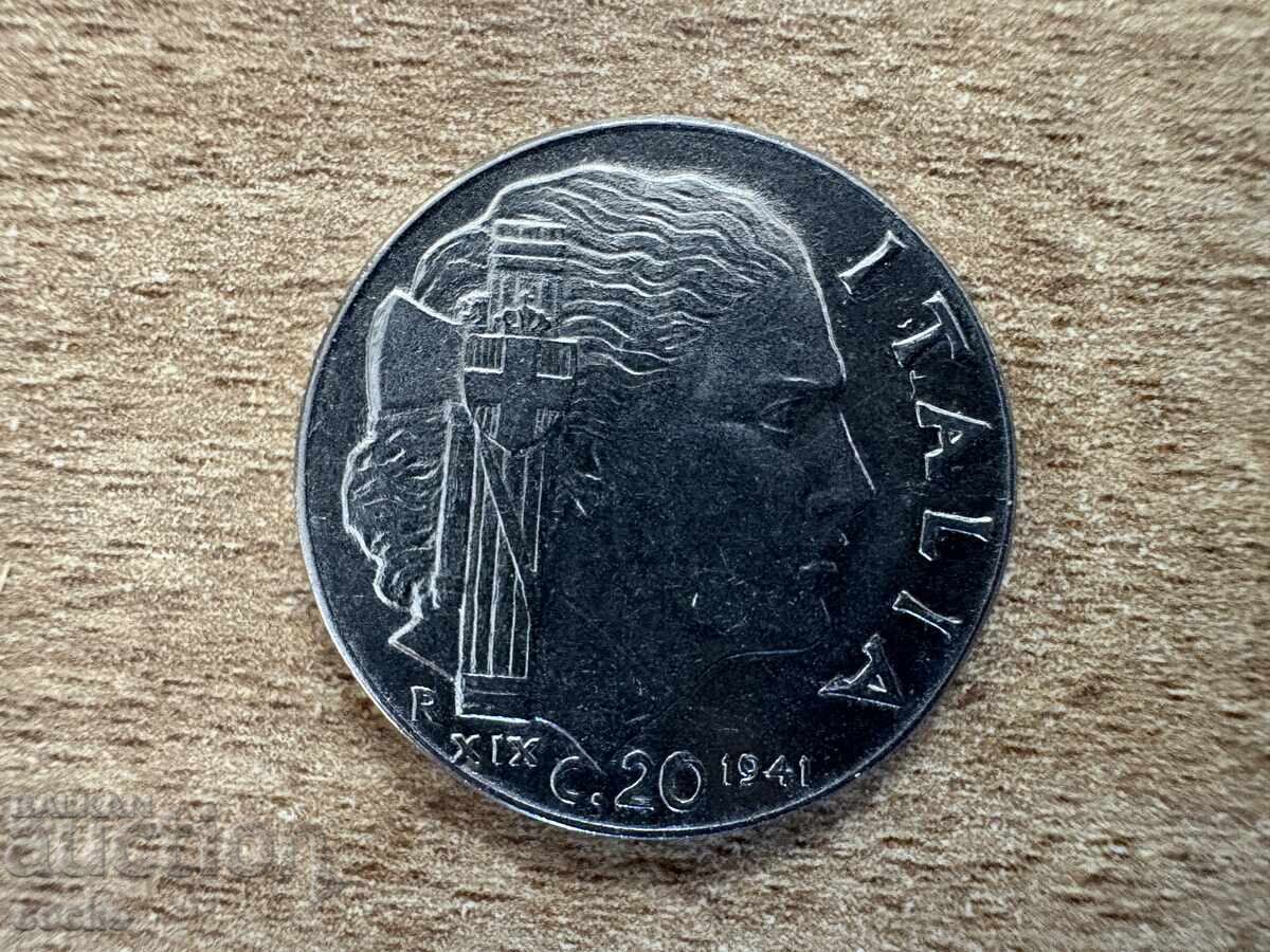 Ιταλία - 20 centesimi (1941) Ιταλία - 20 centesimi (1941)