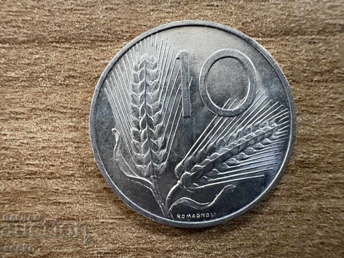 Италия - 10 лири (1970)