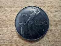 Italia - 50 lire (1972)