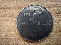 Italy - 50 Lire (1983)