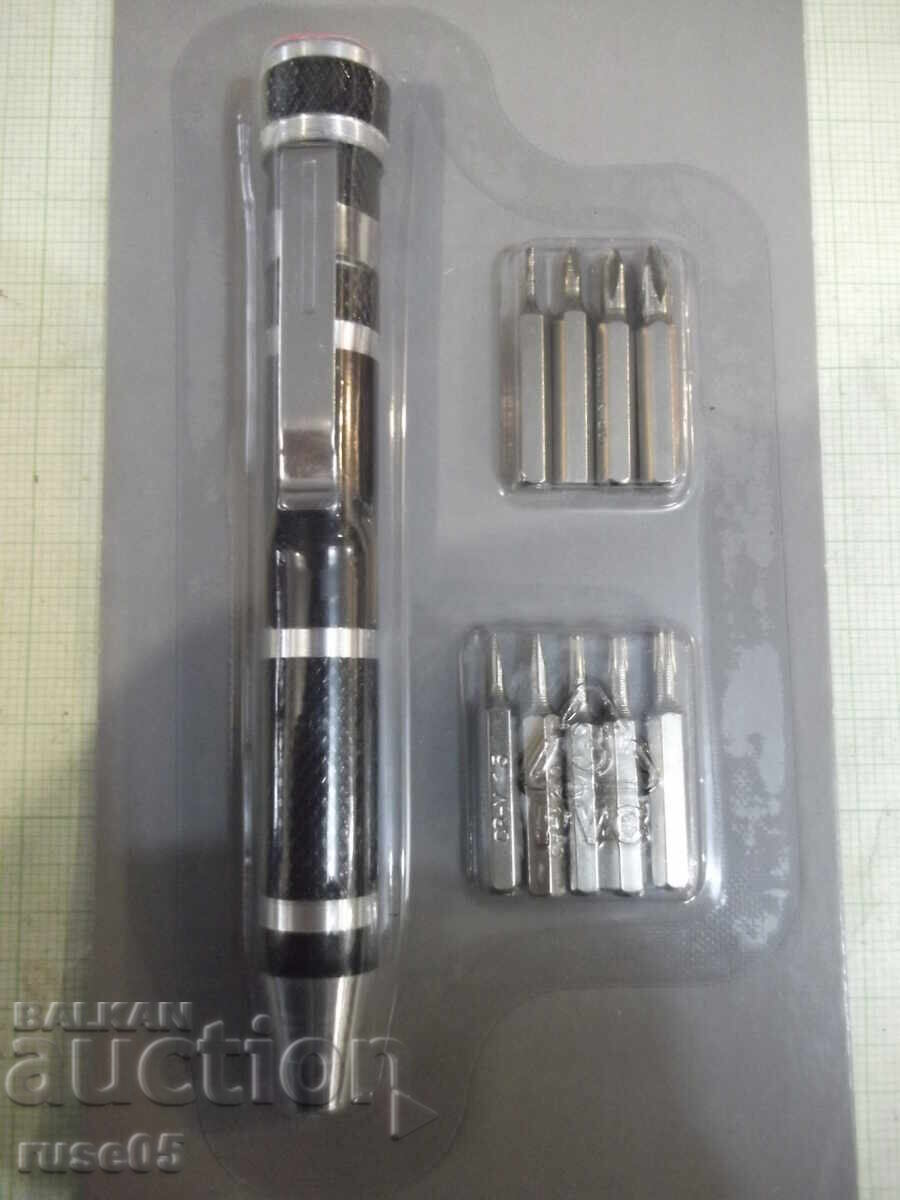 Κατσαβίδια ακριβείας σετ 9 σε 1 καινούργια με τιμή 5.00 BGN | € 2.56 Κατσαβίδια ακριβείας σετ 9 σε 1 καινούργια με τιμή 5.00 BGN | € 2.56