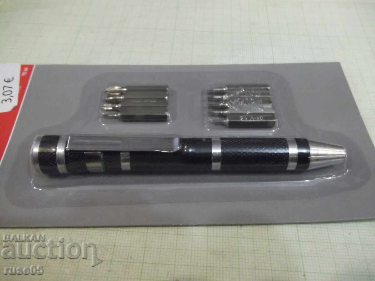 Δημοπρασία Κατσαβίδια ακριβείας σετ 9 σε 1 καινούργια Δημοπρασία Κατσαβίδια ακριβείας σετ 9 σε 1 καινούργια