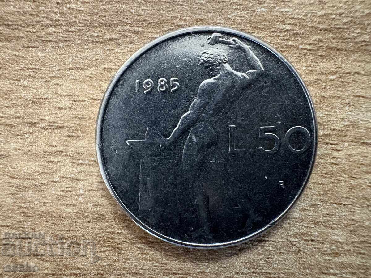 Italia - 50 lire (1985)