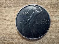 Italy - 50 Lire (1985)