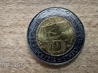 Ιταλία - 500 λίρες (1997) - 50 γρ. Εθνική Οδική