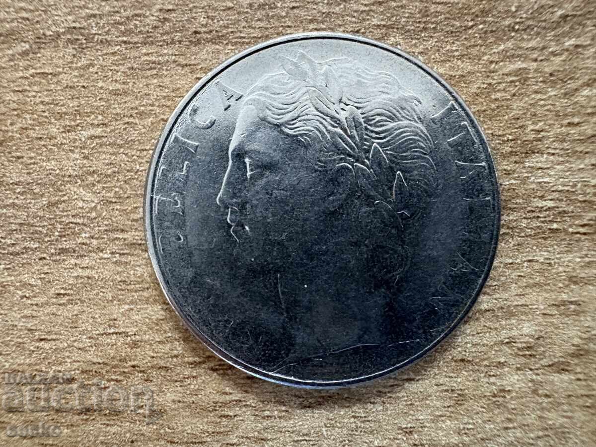 Италия - 100 лири (1978) с цена 0.20 лв. | € 0.10