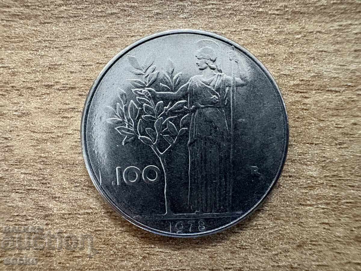 Италия - 100 лири (1978)