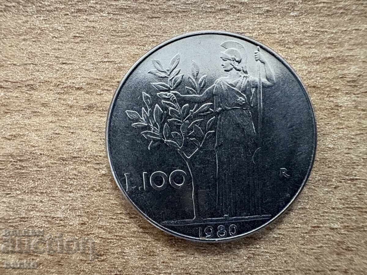 Ιταλία - 100 λιρες (1980) Ιταλία - 100 λιρες (1980)