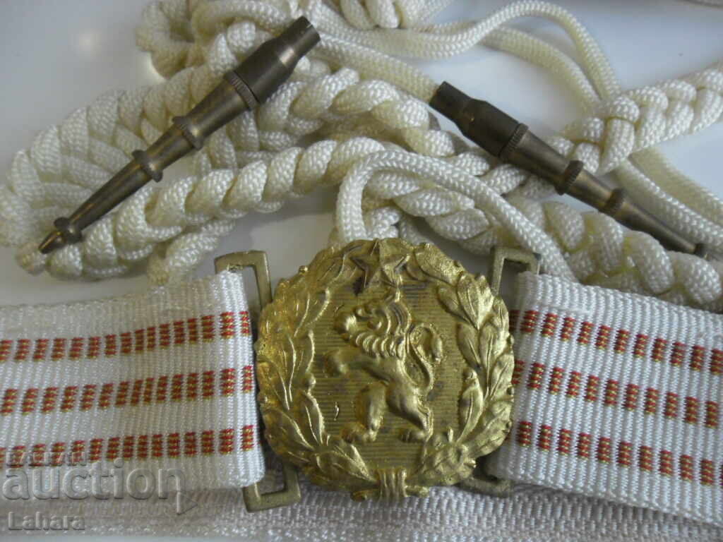 Centură de paradă militară, axelbanți și kepi - 7