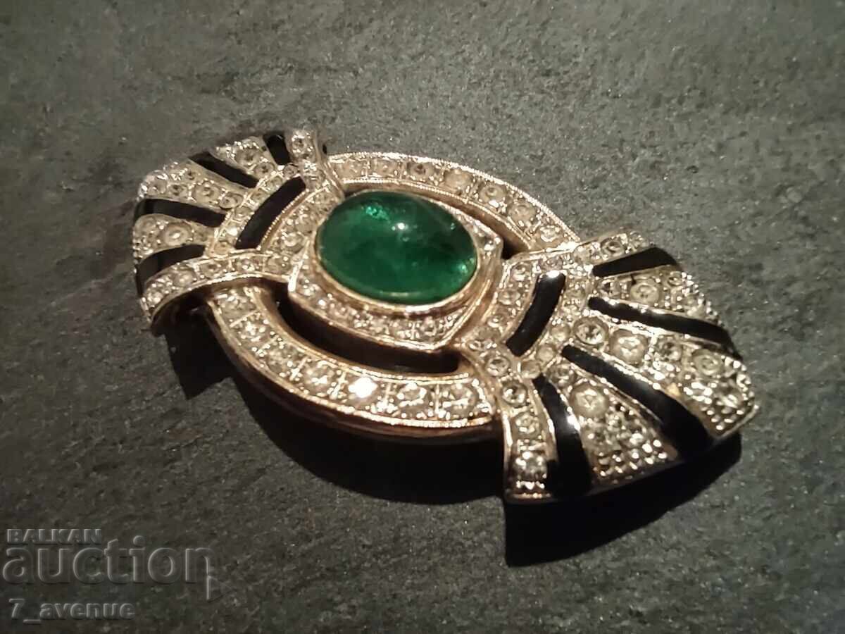 Δημοπρασία Φουρκέτα επιχρυσωμένη, κομψή ασημένια με σφραγίδα 21.10.25