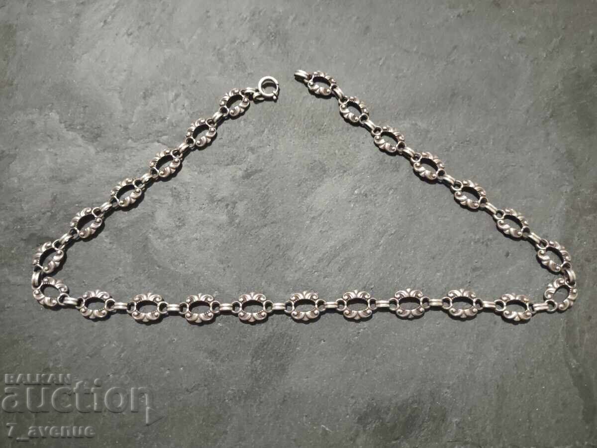 Παράδοση Παλιό ασημένιο κολιέ, περιδέραιο ασήμι 21.10.25