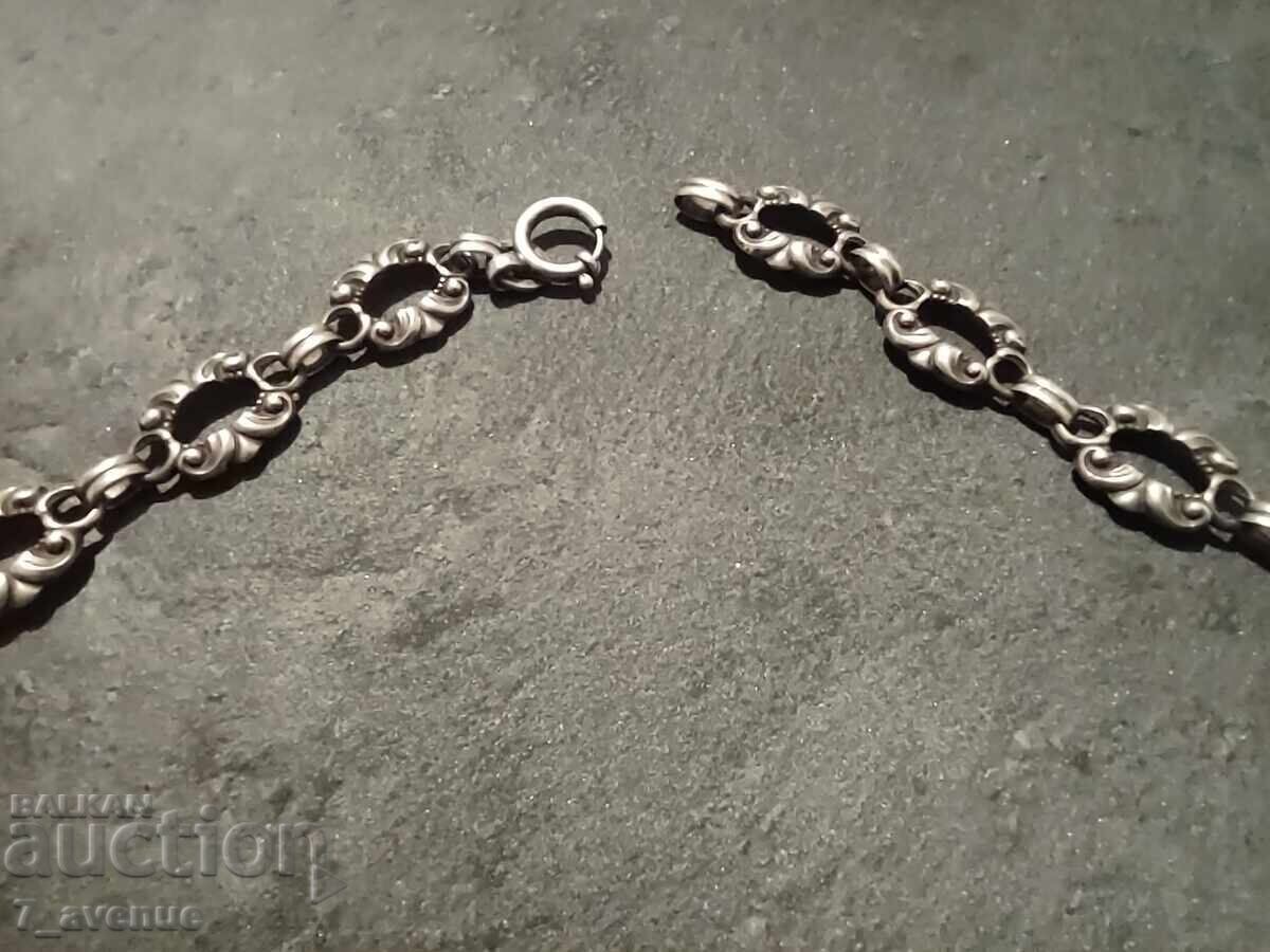 Παλιό ασημένιο κολιέ, περιδέραιο ασήμι 21.10.25 - 5