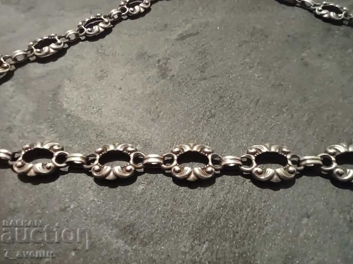 Παλιό ασημένιο κολιέ, περιδέραιο ασήμι 21.10.25 - 6