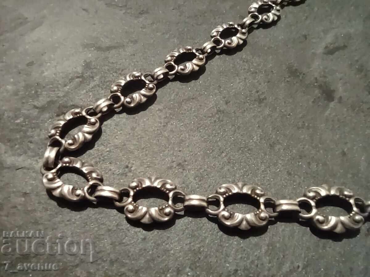 Παλιό ασημένιο κολιέ, περιδέραιο ασήμι 21.10.25 - 7